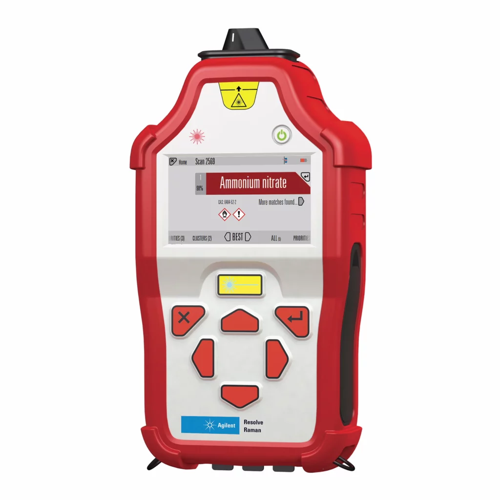 Resolve Handheld Raman Analyzer for Chemical Identification